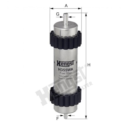 Hengst Fuel Filter, H355Wk H355WK